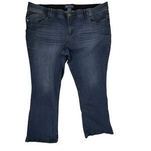 Democracy "Ab"Solution Flare Leg Jeans Slimming Technology Wns Sz 24